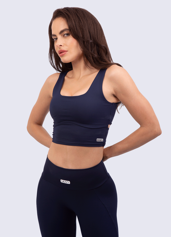 TOP EMANA FLY - AZUL MARINO