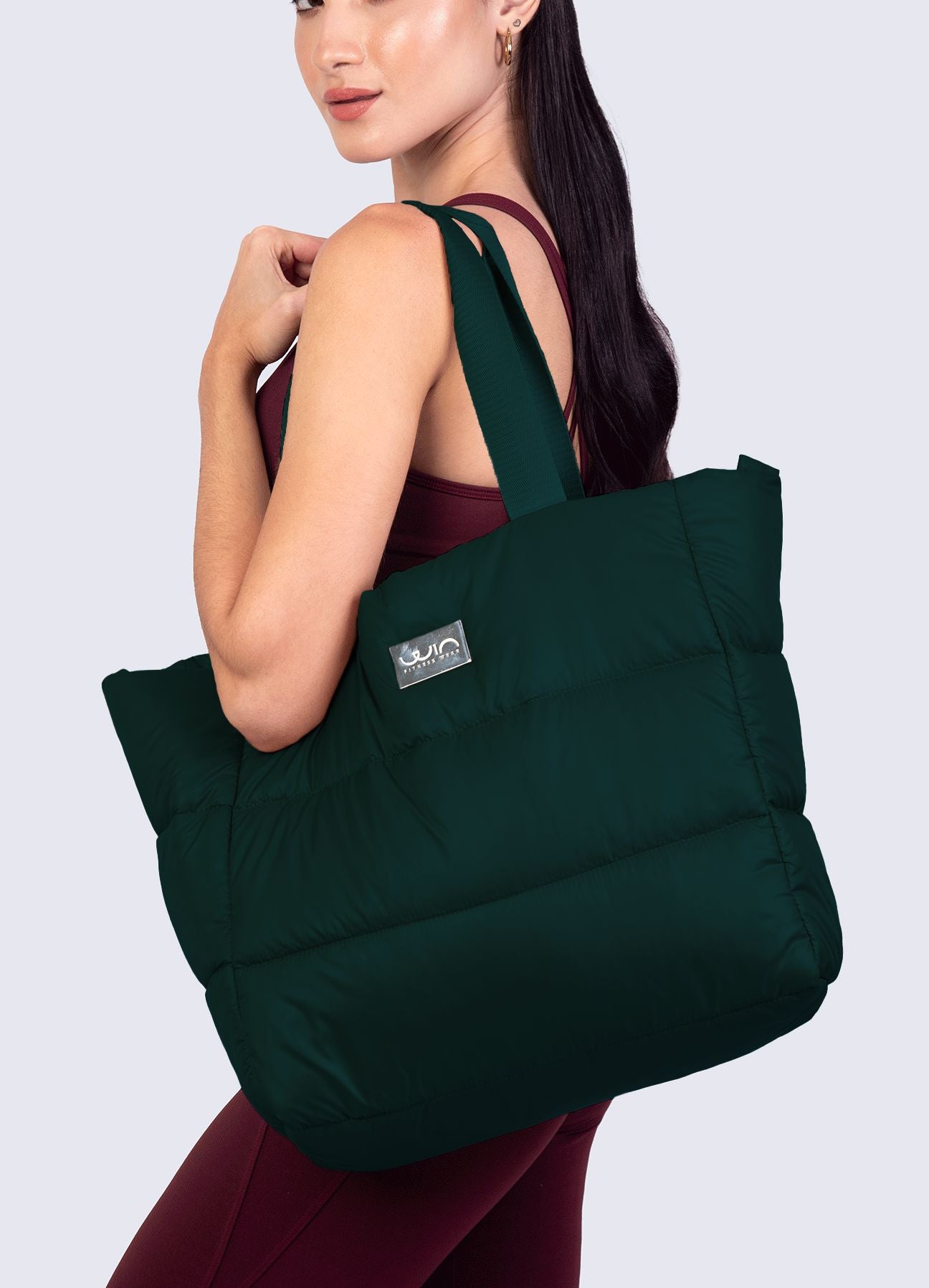 BOLSO PUFF - VERDE BOTELLA BOLSO WIN VERDE BOTELLA STANDARD