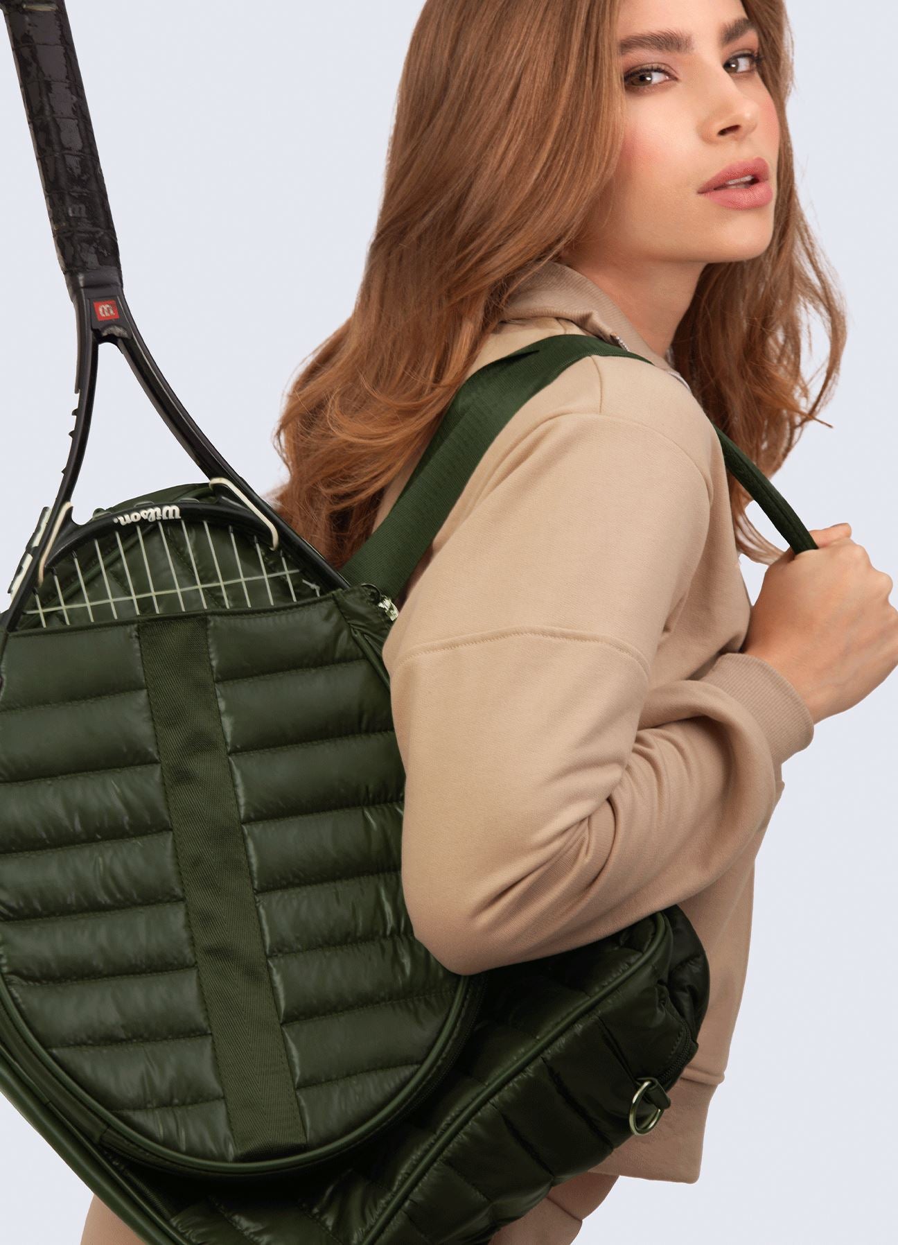 BOLSO TENNIS-VERDE MILITAR BOLSO WIN