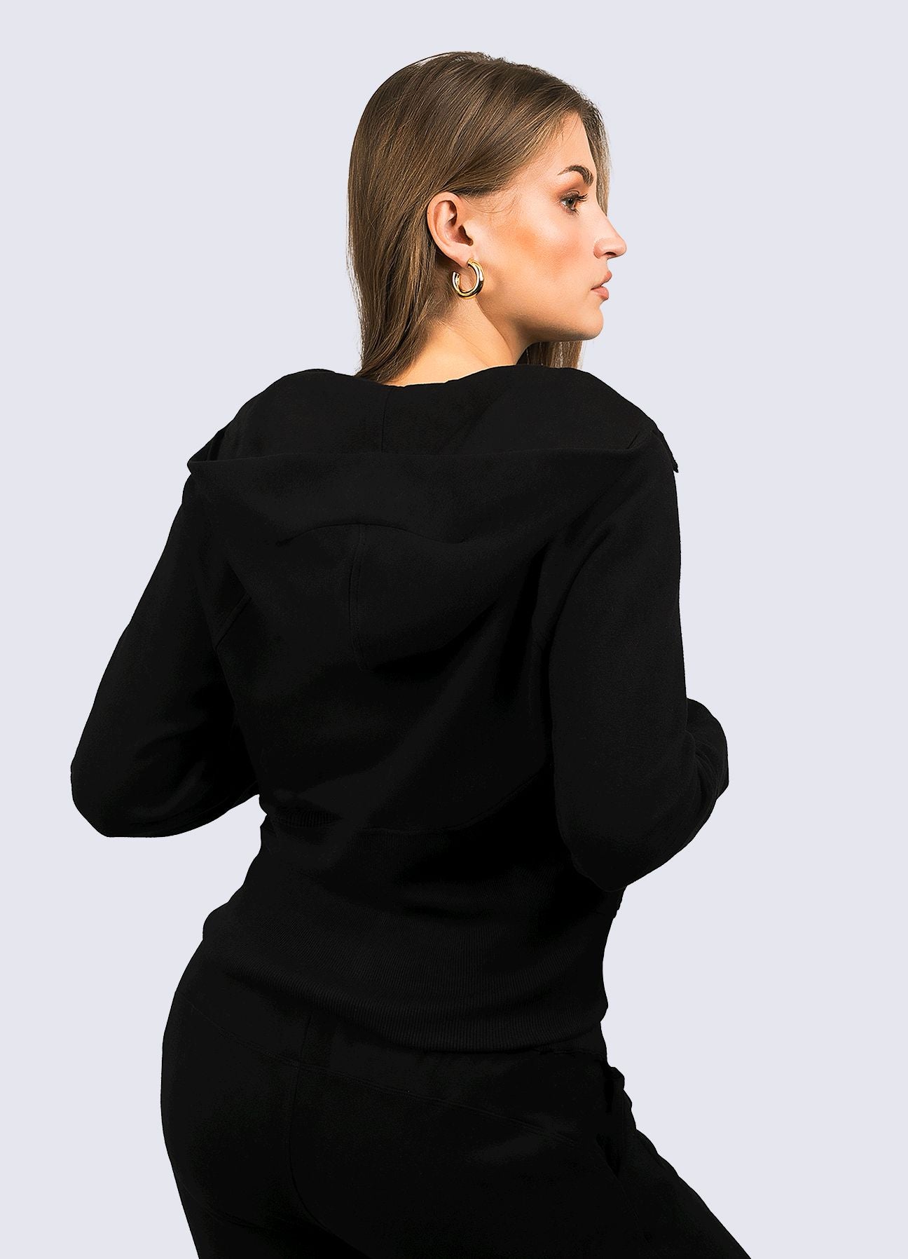 CASACA ATHLEISURE - NEGRO WIN ROPA DEPORTIVA