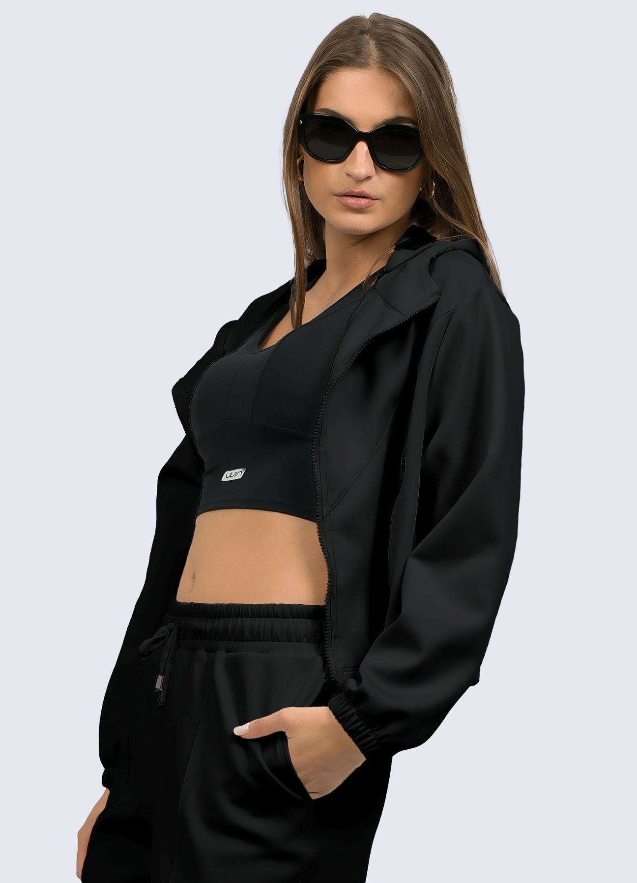 CASACA COMFORT NEGRO CASACAS WIN ROPA DEPORTIVA