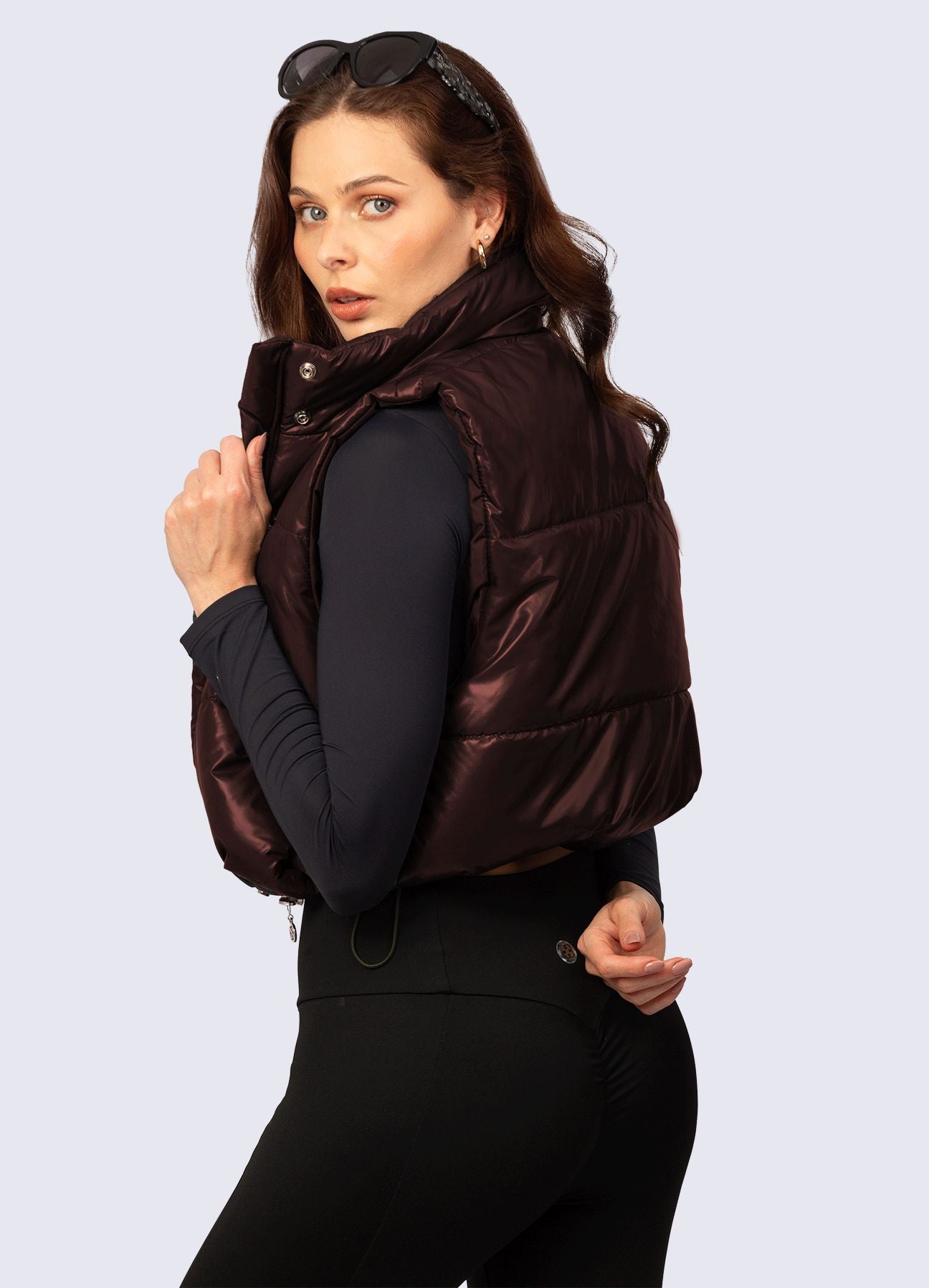 CHALECO PUFF - MARRON OSCURO CASACAS WIN ROPA DEPORTIVA Marrón S