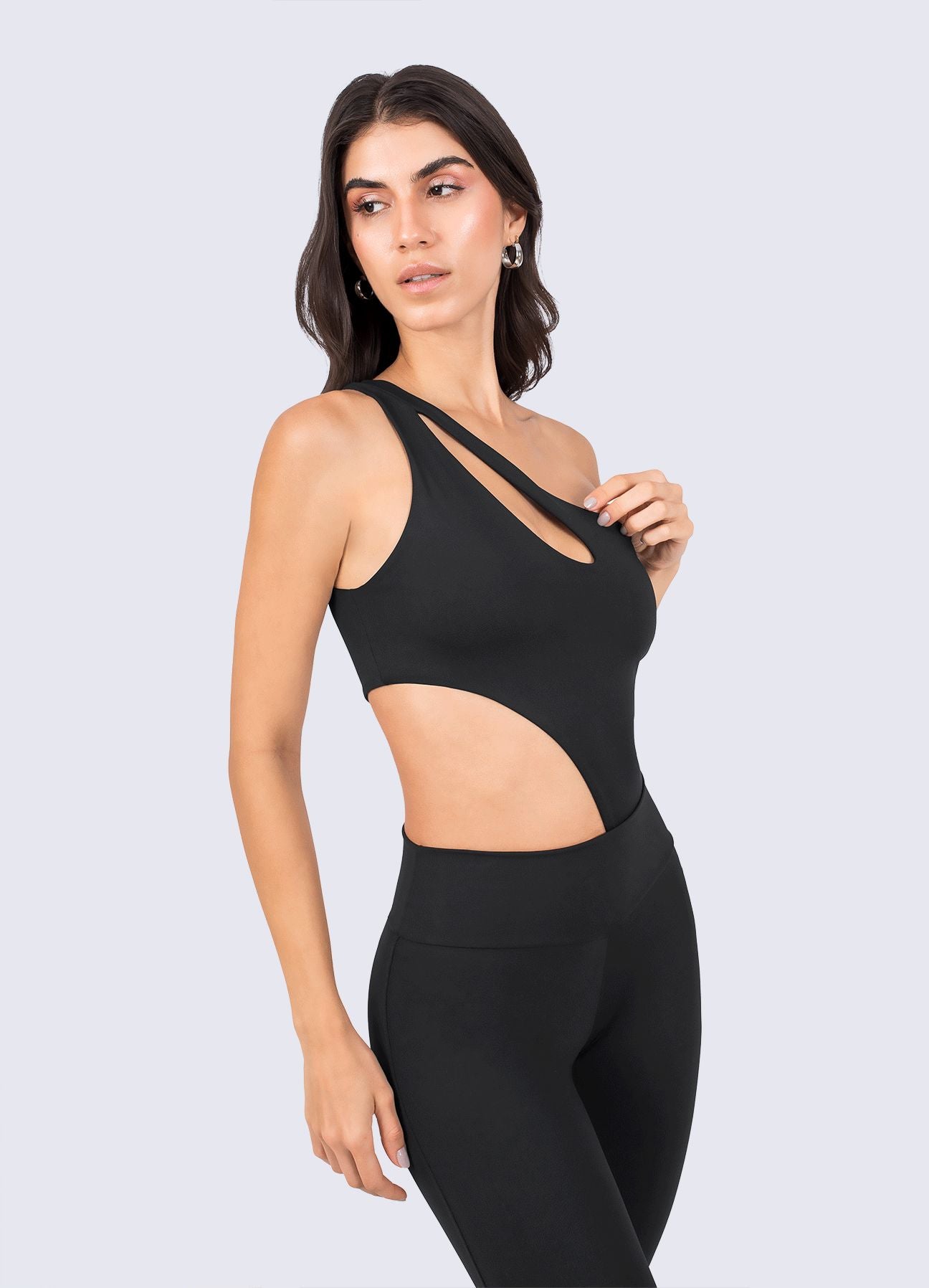 ENTERIZO EMANA POWER CUT - NEGRO ENTERIZOS WIN ROPA DEPORTIVA