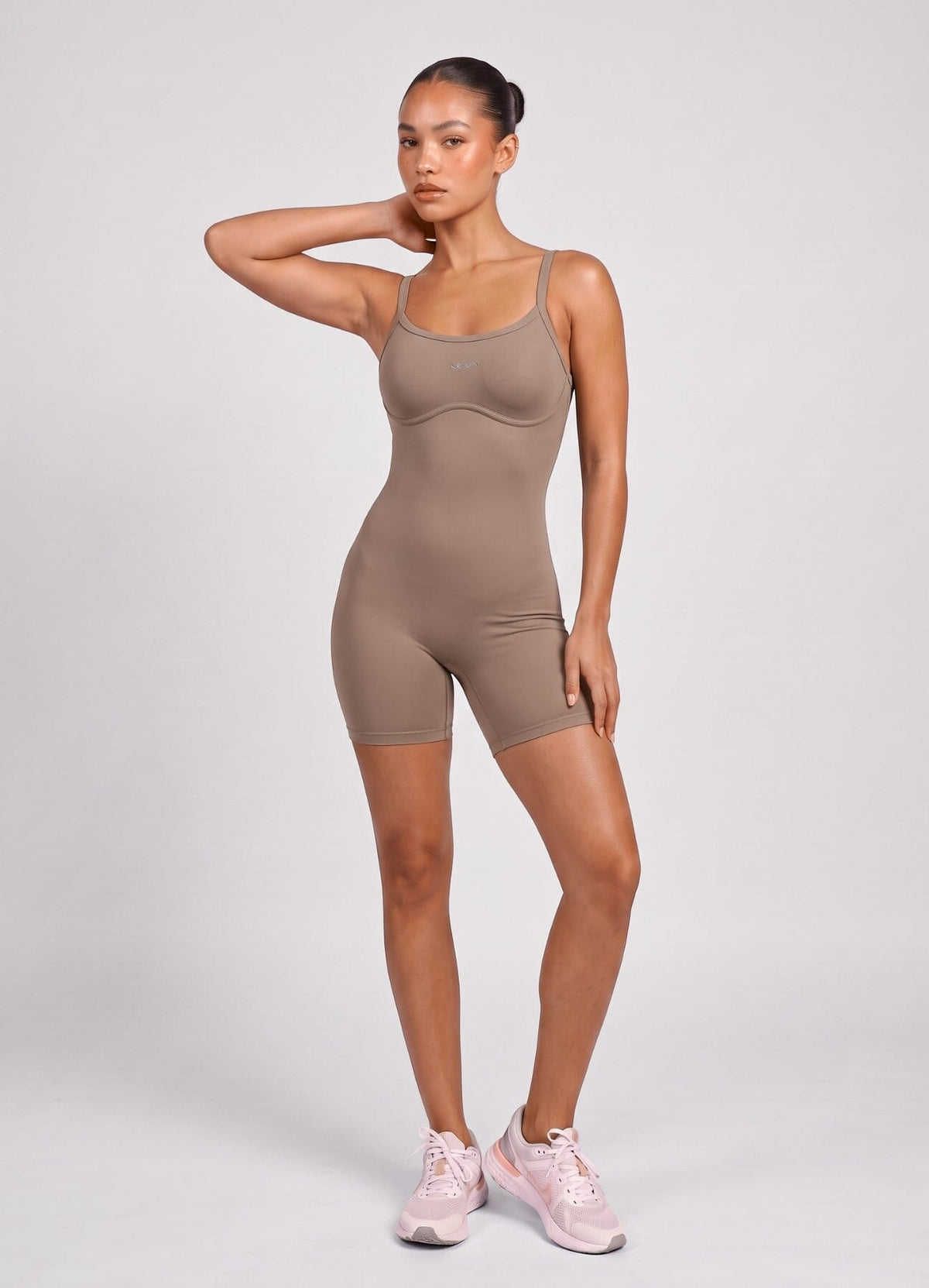 ENTERIZO EMANA SLOW - MARRON ALAMO ENTERIZOS WIN ROPA DEPORTIVA