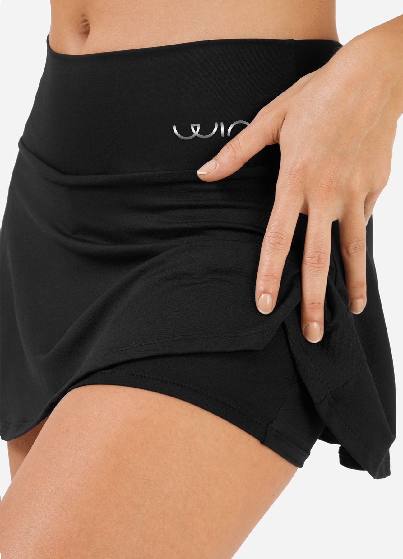 FALDA SHORT BELL - NEGRO FALDA SHORT WIN ROPA DEPORTIVA