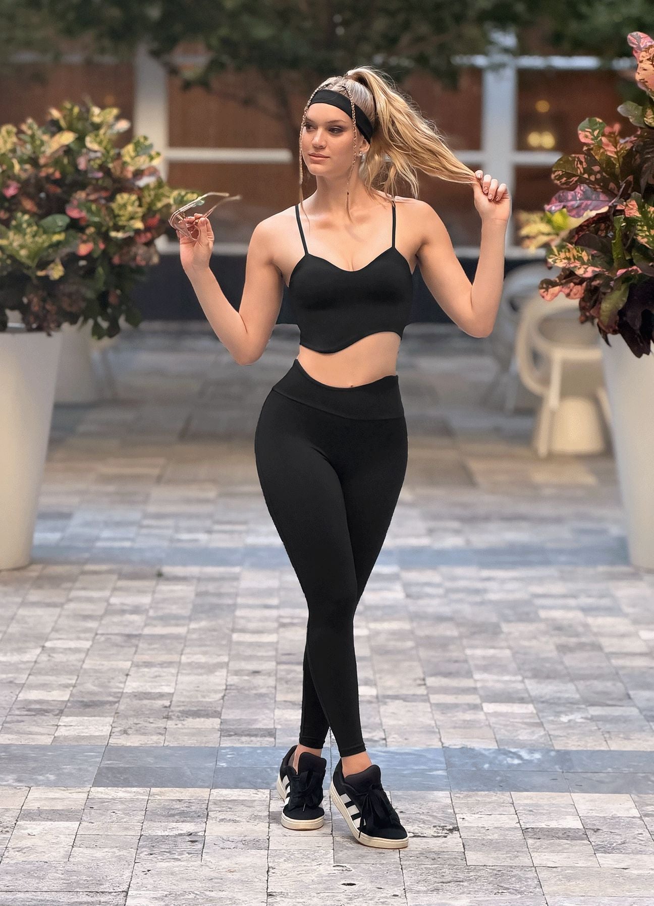 LEGGING EMANA MOVE - NEGRO WIN ROPA DEPORTIVA Negro S