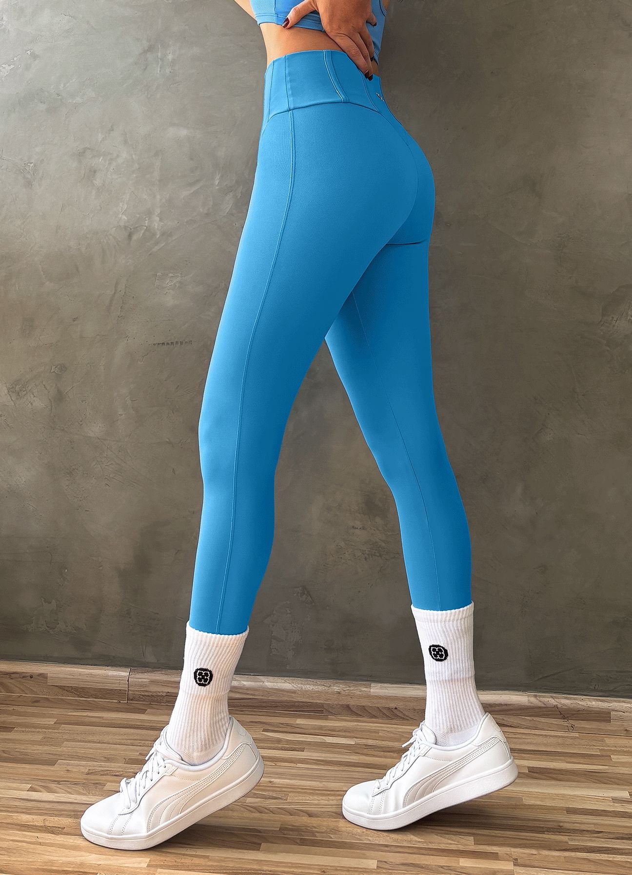 LEGGING EMANA PLAY - TURQUEZA WIN ROPA DEPORTIVA