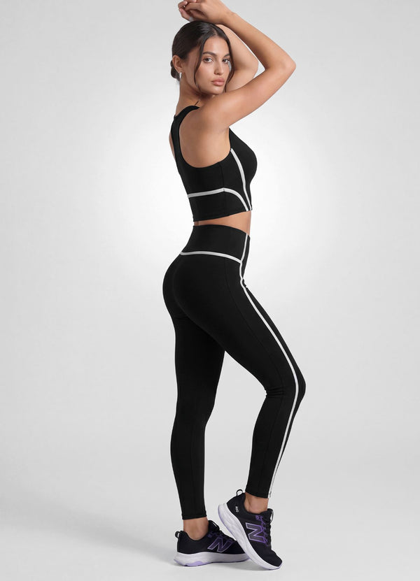 LEGGING EMANA PULSE - NEGRO LEGGINGS WIN ROPA DEPORTIVA
