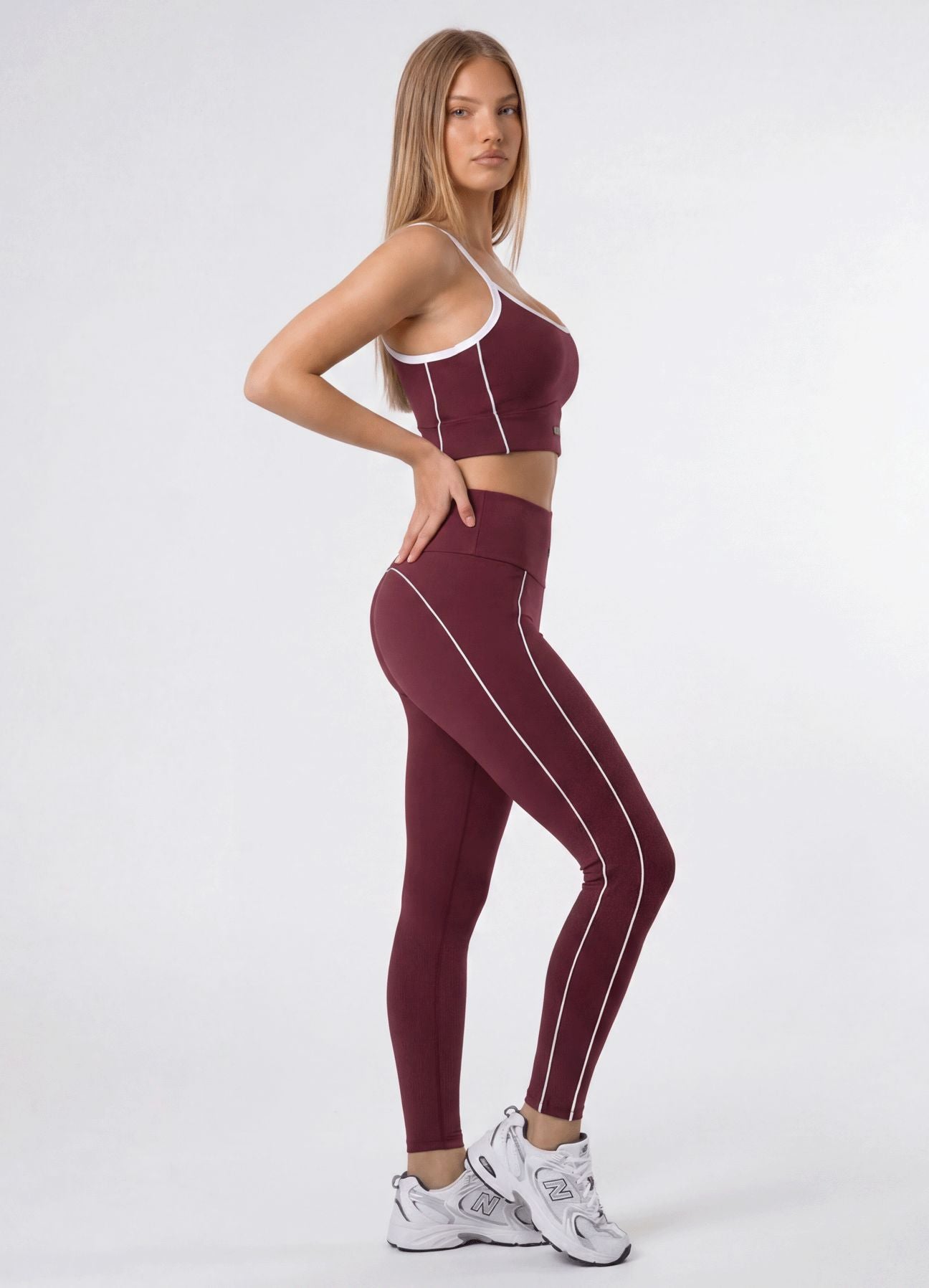 LEGGING EMANA RECOVER - GUINDA LEGGINGS WIN ROPA DEPORTIVA