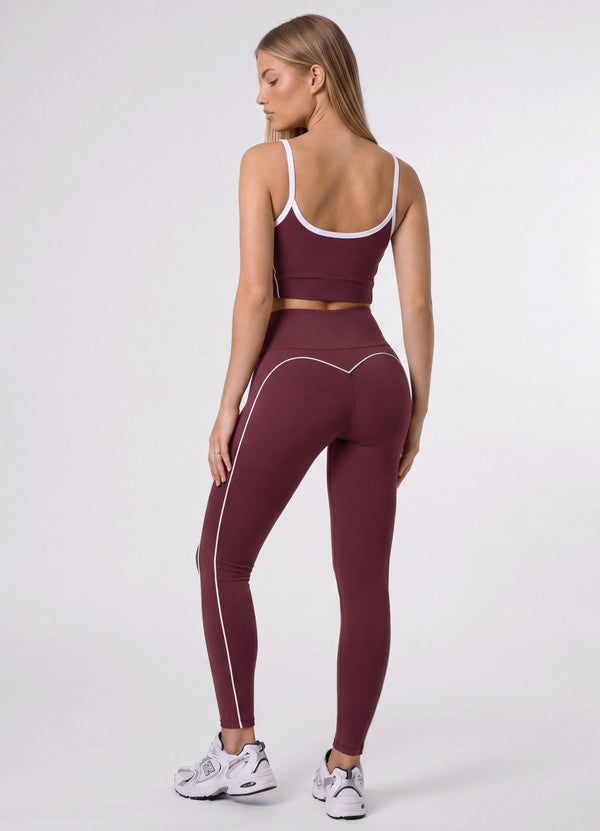 LEGGING EMANA RECOVER - GUINDA LEGGINGS WIN ROPA DEPORTIVA