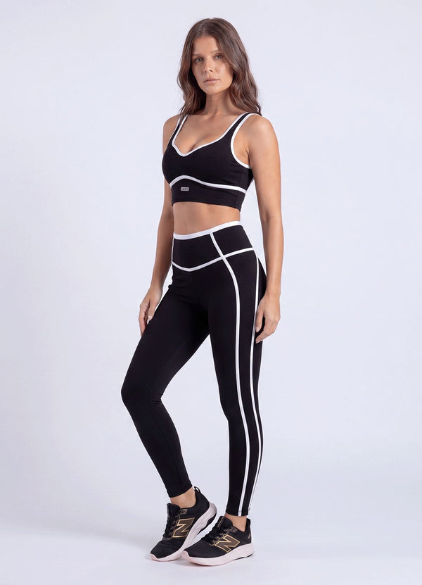 LEGGING EMANA SOFT SCULPT - NEGRO LEGGINGS WIN ROPA DEPORTIVA negro S