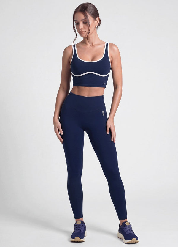 LEGGING EMANA STUDIO - AZUL MARINO LEGGINGS WIN ROPA DEPORTIVA AZUL MARINO S