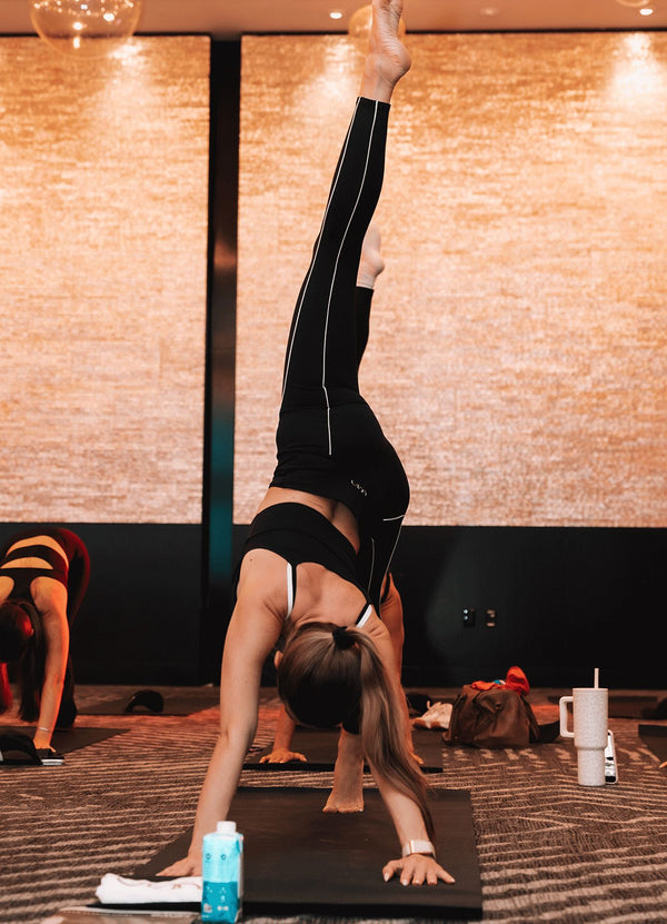 LEGGING EMANA SUPPORT - NEGRO LEGGINGS WIN ROPA DEPORTIVA