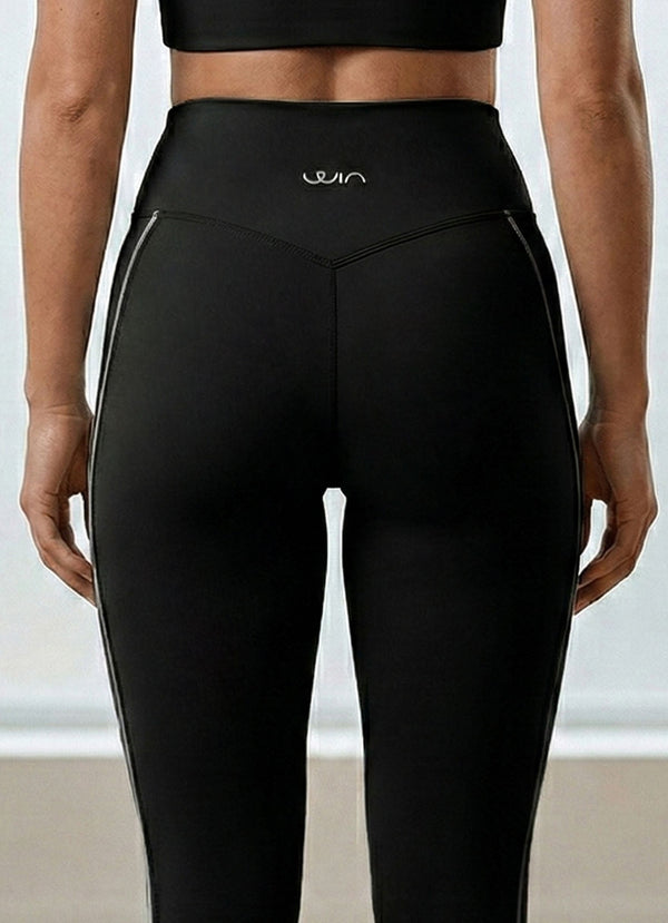 LEGGING EMANA SUPPORT - NEGRO LEGGINGS WIN ROPA DEPORTIVA
