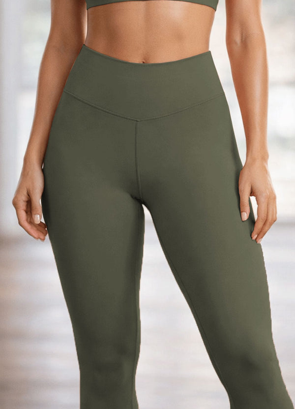 LEGGING EMANA TRAINING - VERDE MILITAR LEGGINGS WIN ROPA DEPORTIVA