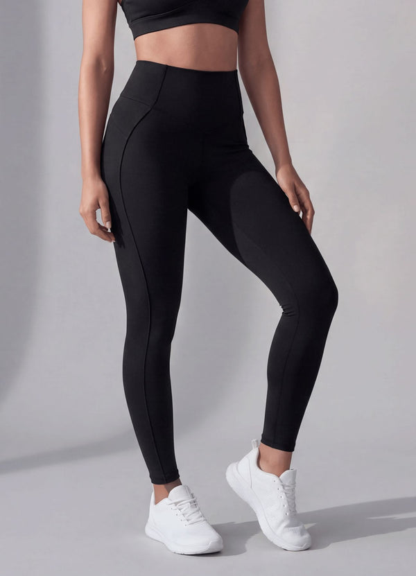LEGGING EMANA V SCULPT - NEGRO LEGGINGS WIN ROPA DEPORTIVA