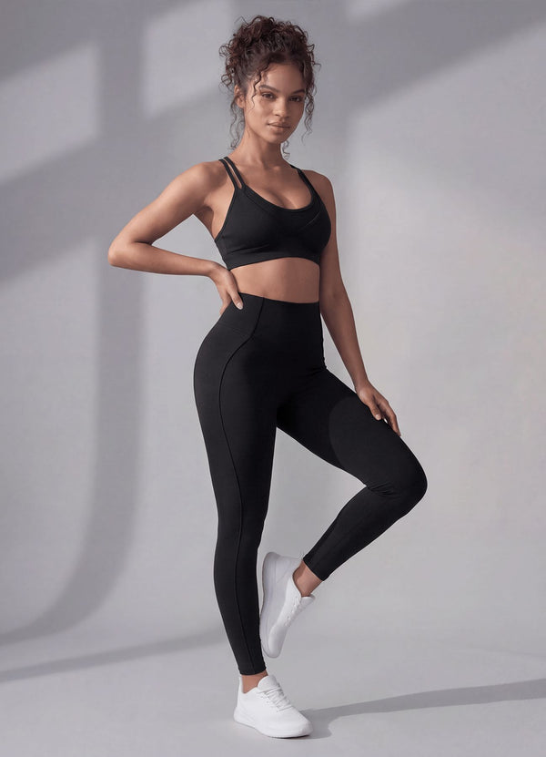 LEGGING EMANA V SCULPT - NEGRO LEGGINGS WIN ROPA DEPORTIVA NEGRO S
