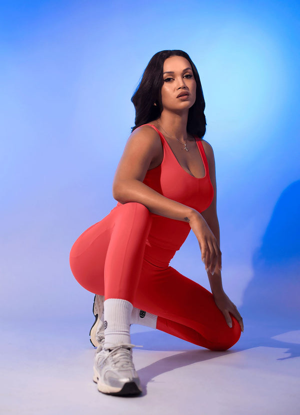 LEGGING FLEXMOTION - CORAL LEGGINGS WIN ROPA DEPORTIVA CORAL S