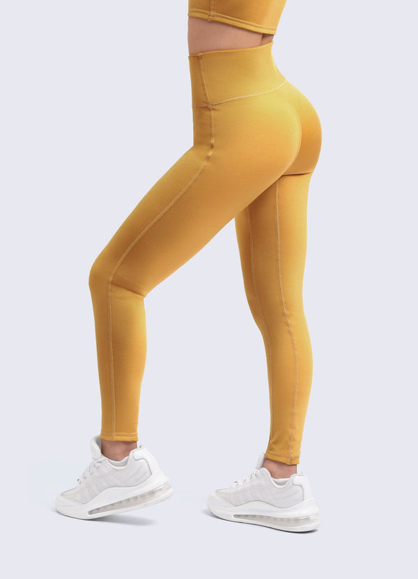 LEGGING LUXE REVERSIBLE-GOLD - SHINE LEGGING WINropadeportiva