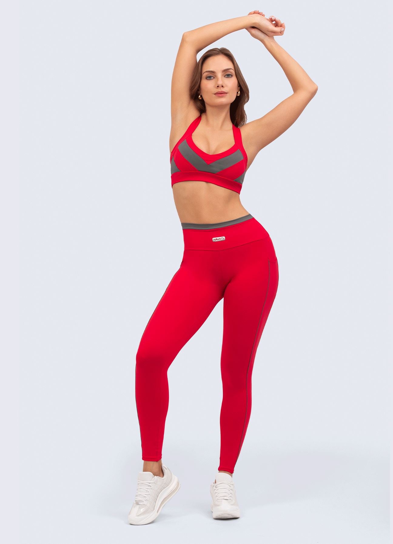 LEGGING NEVER STOPS-ROJO LEGGINGS WIN ROPA DEPORTIVA