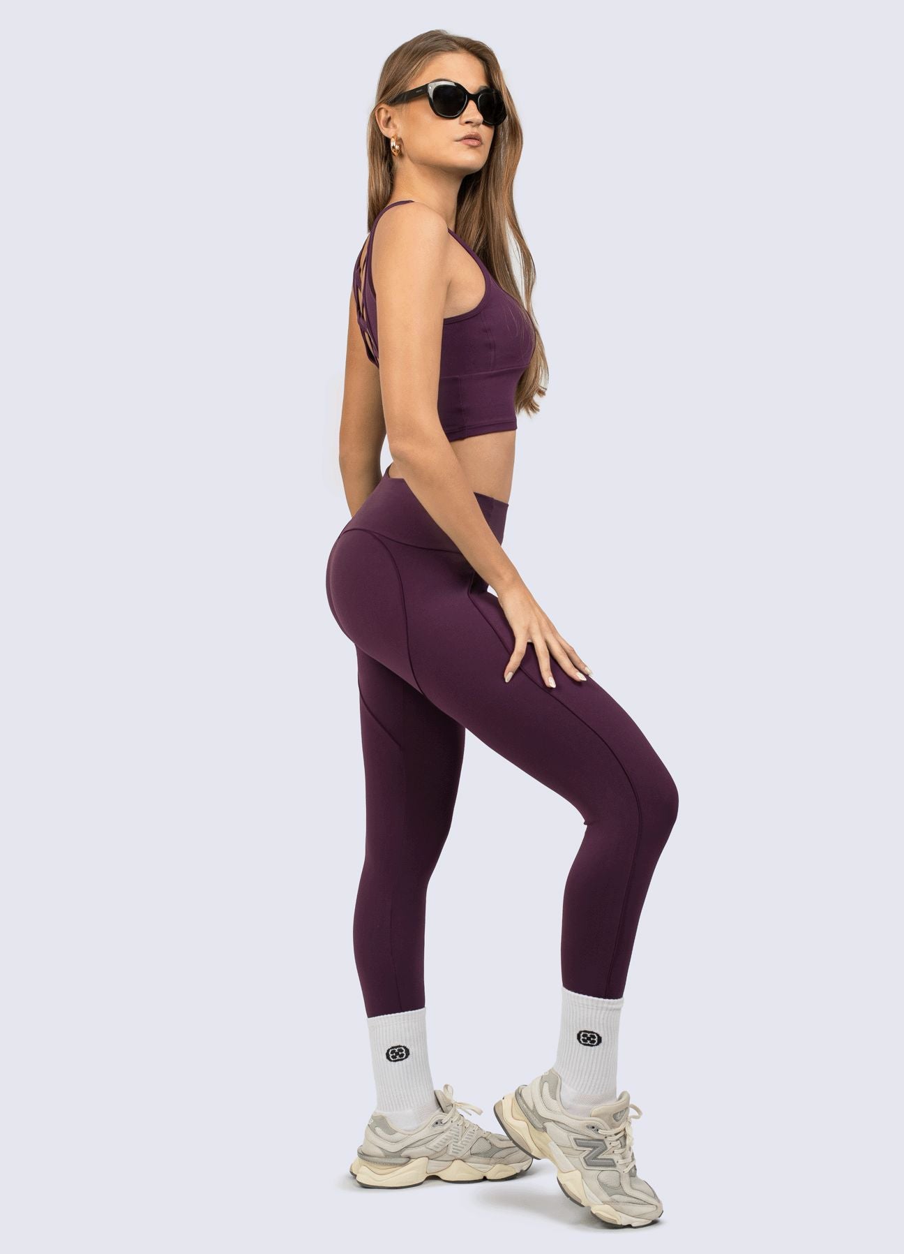 LEGGING SUPLEX BEAT - MORADO OSCURO LEGGINGS WIN ROPA DEPORTIVA morado-oscuro S