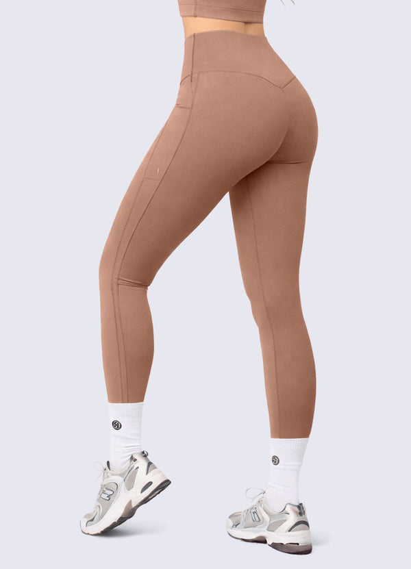 LEGGING SUPLEX NATURE - MARRON ALAMO LEGGINGS WIN ROPA DEPORTIVA marron-alamo S
