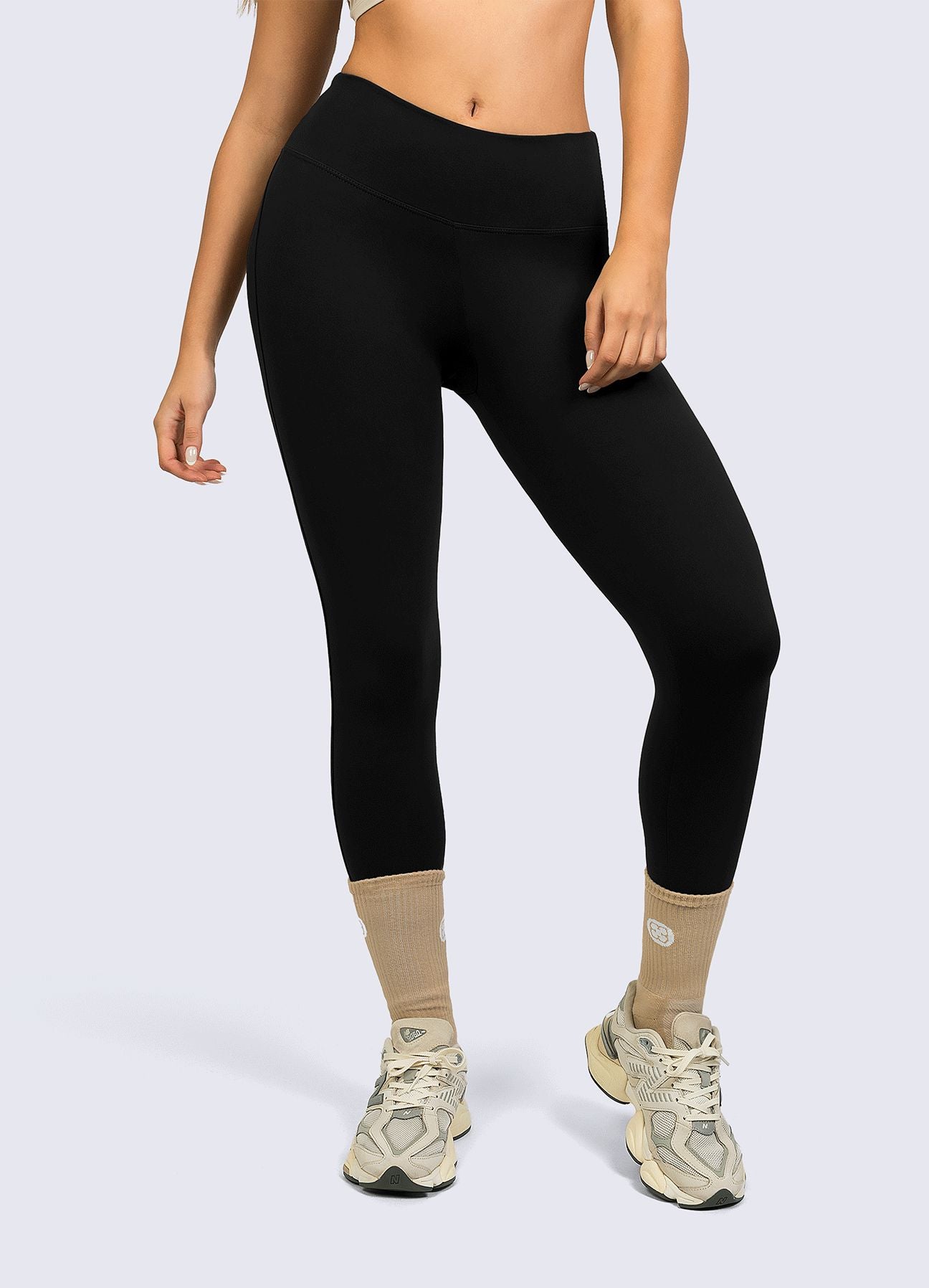 LEGGING ULTRA SUPLEX LISO - NEGRO WIN ROPA DEPORTIVA Negro S