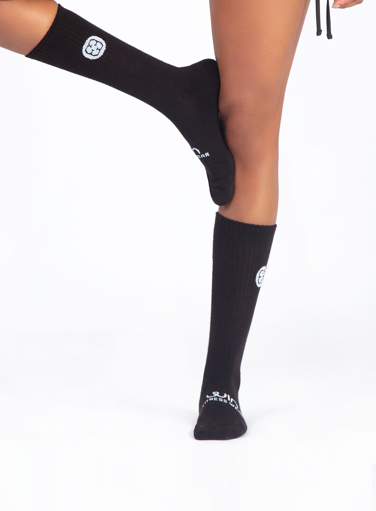 MEDIAS CREW - NEGRO ACCESORIOS WIN