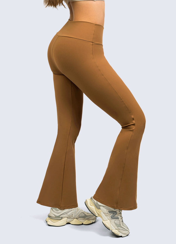 PANTALON FLARE BASIC - CAMEL LEGGINGS WIN ROPA DEPORTIVA CAMEL S