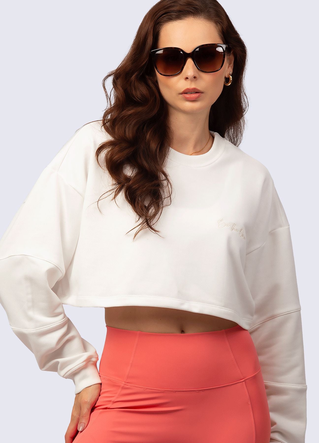 POLERA BE THE ONE-IVORY POLERAS WIN ROPA DEPORTIVA