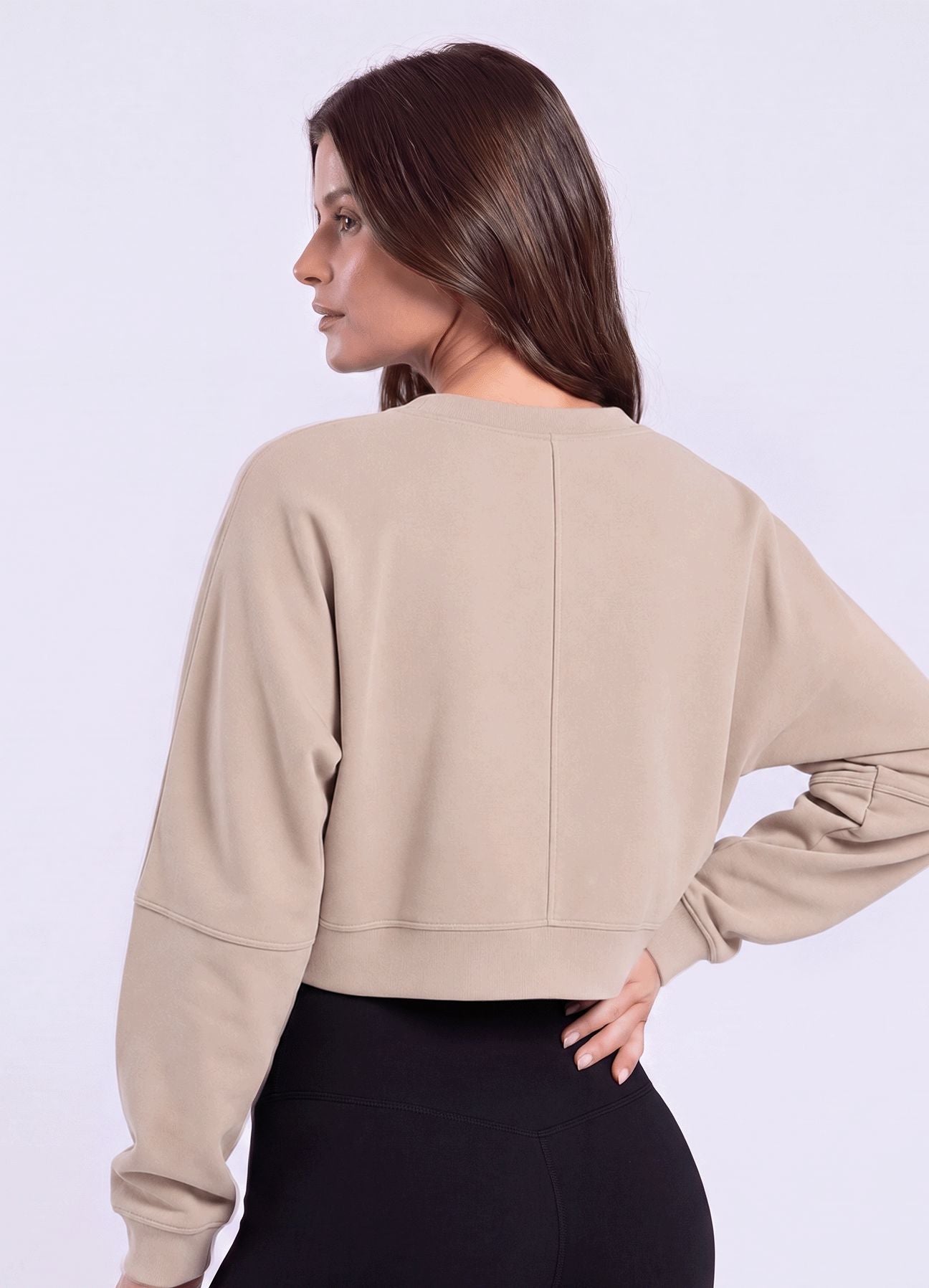 POLERA SOFT LOUNGE - BEIGE POLERAS WIN ROPA DEPORTIVA