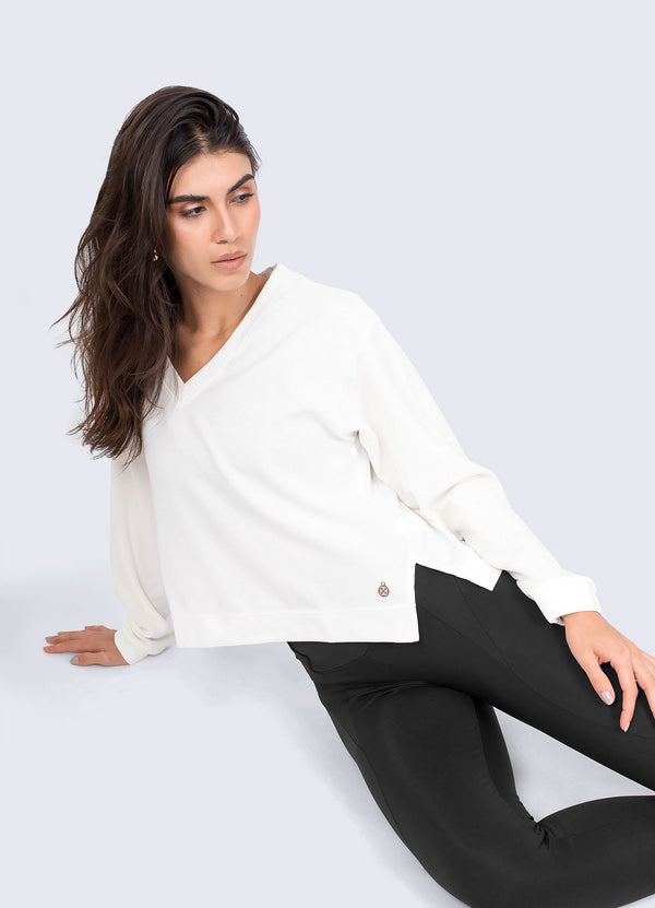 POLERA TIME TO RELAX - HUESO POLERAS WIN ROPA DEPORTIVA