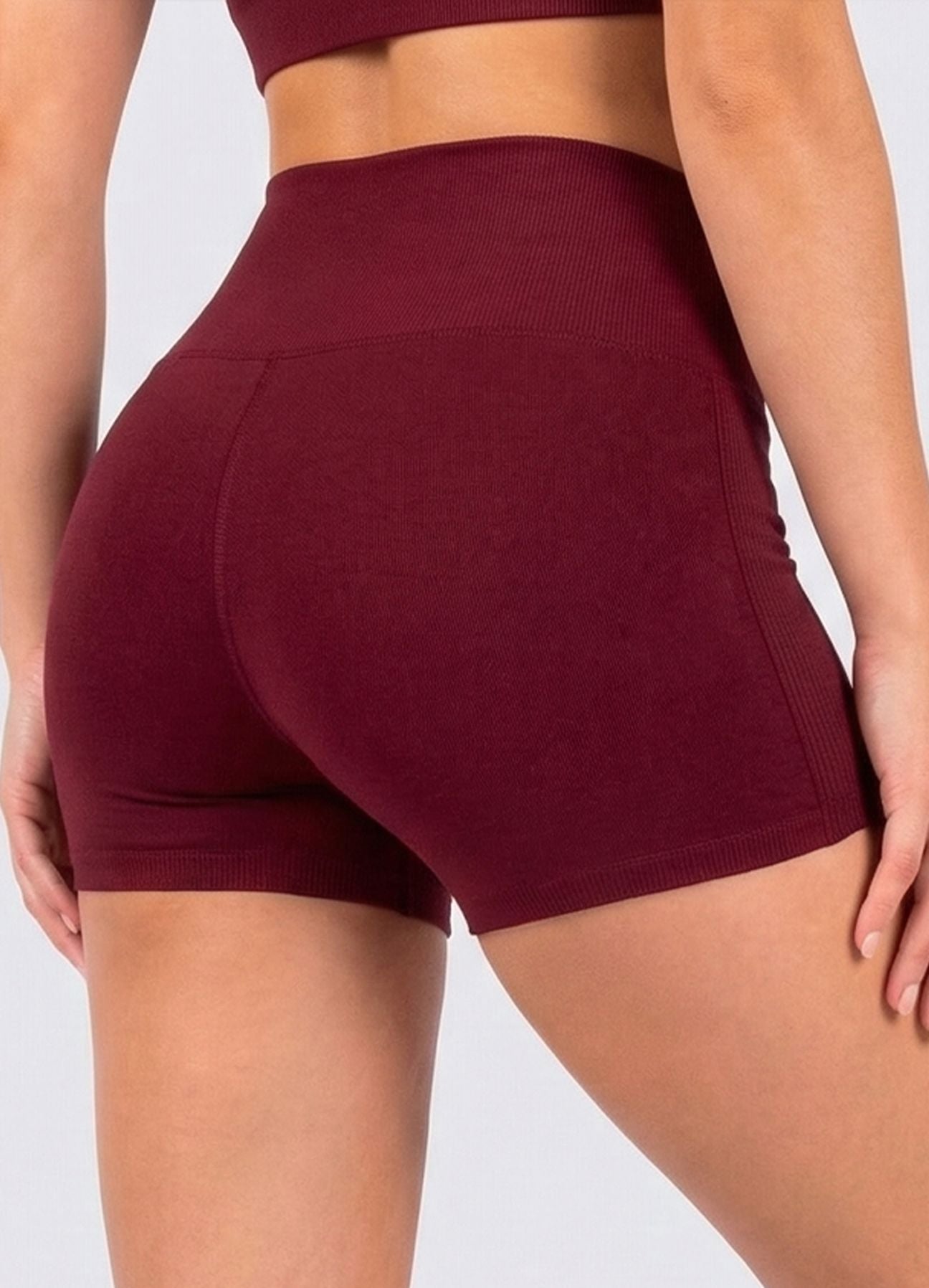 SHORT EMANA ABS CONTROL - ROJO OSCURO SHORTS WIN ROPA DEPORTIVA