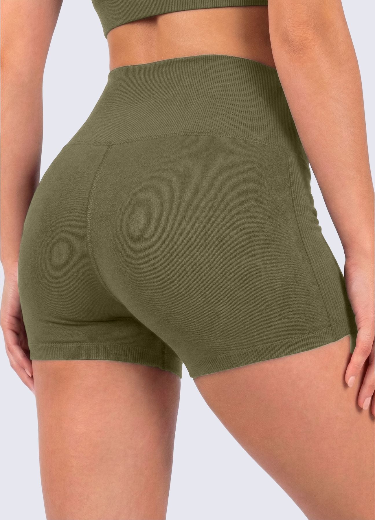 SHORT EMANA ABS CONTROL - VERDE MILITAR SHORTS WIN ROPA DEPORTIVA