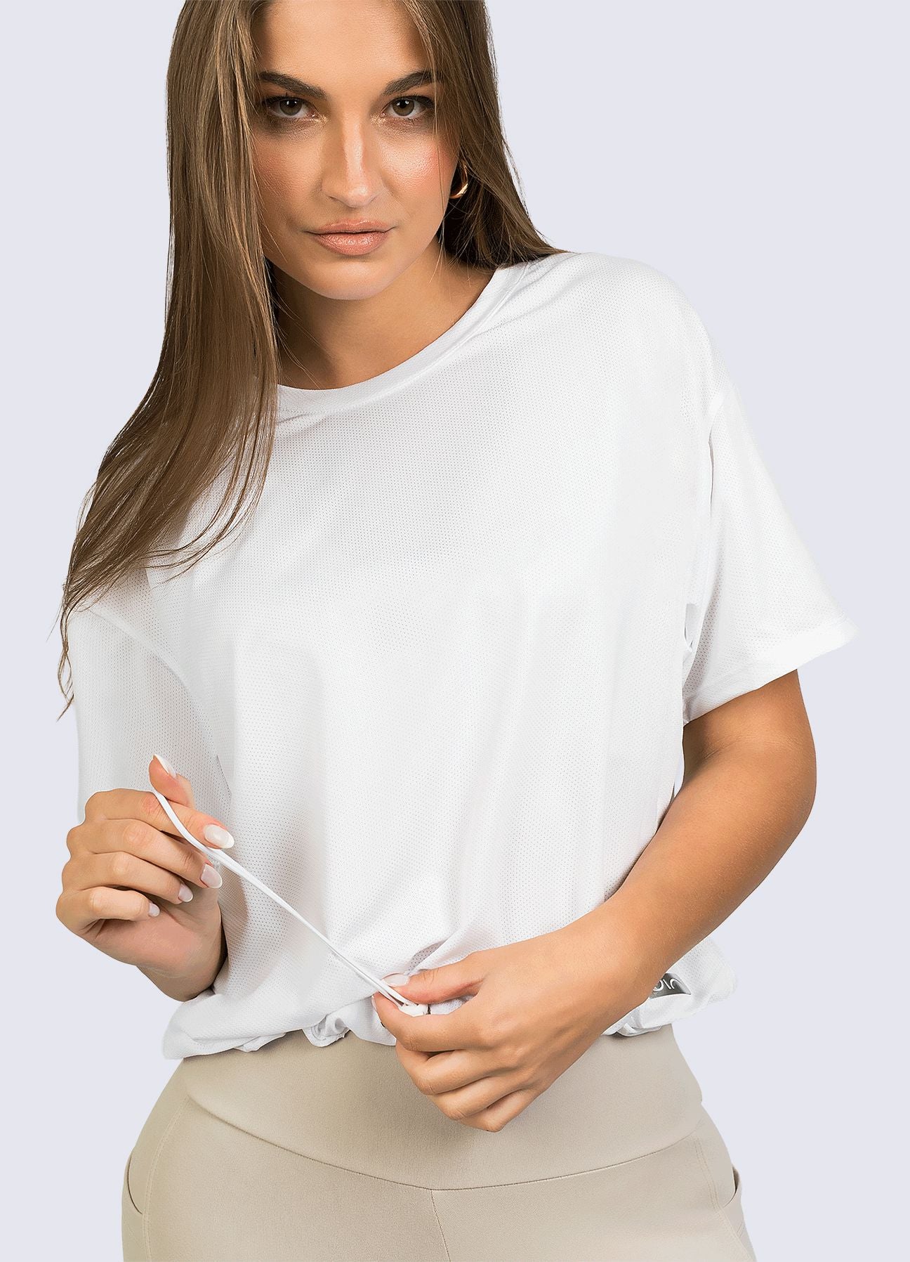 Camiseta Blanca De Mujer | WIN ROPA DEPORTIVA