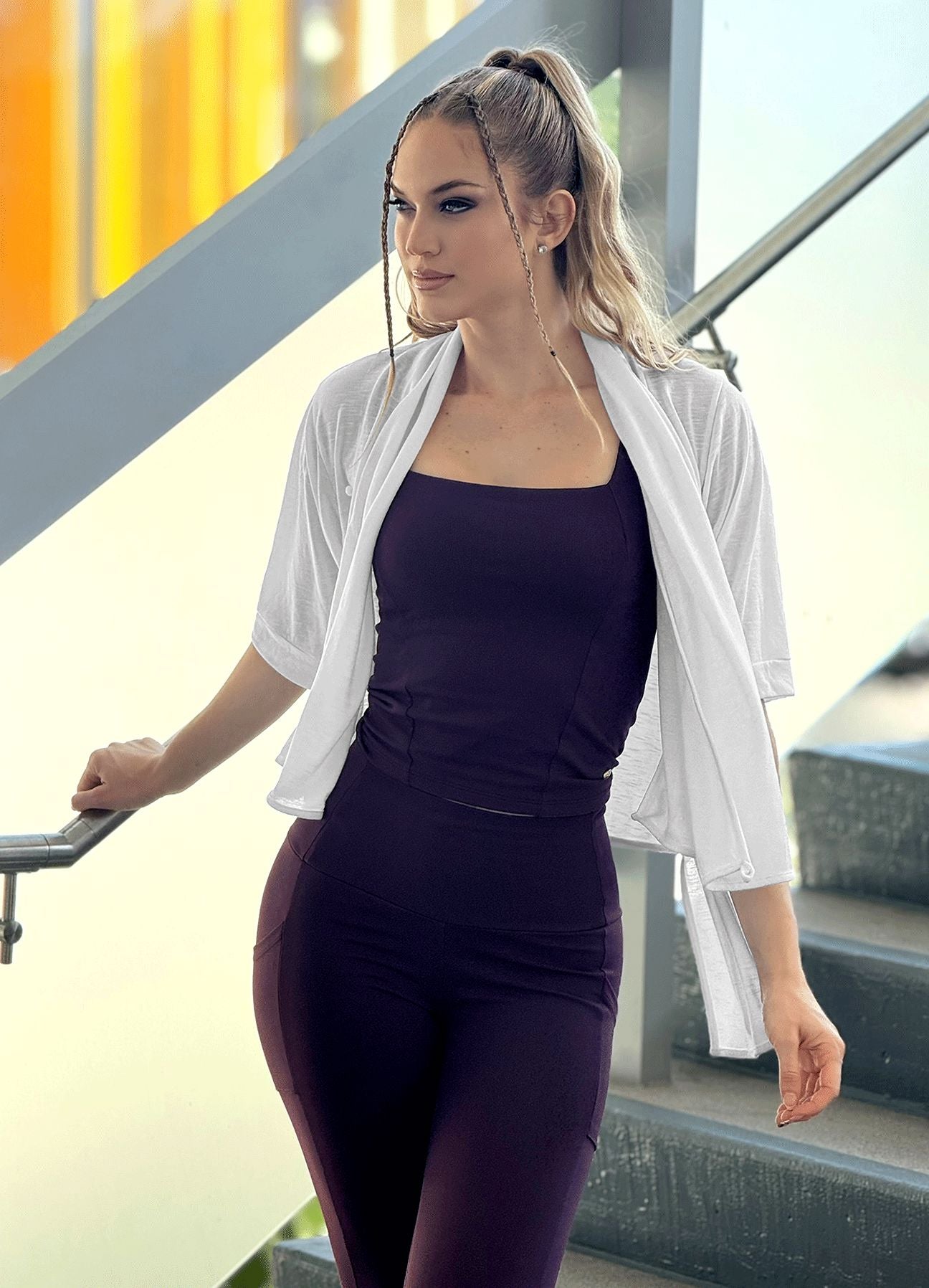 T-SHIRT CAPA AURA - BLANCO T-SHIRTS WIN ROPA DEPORTIVA
