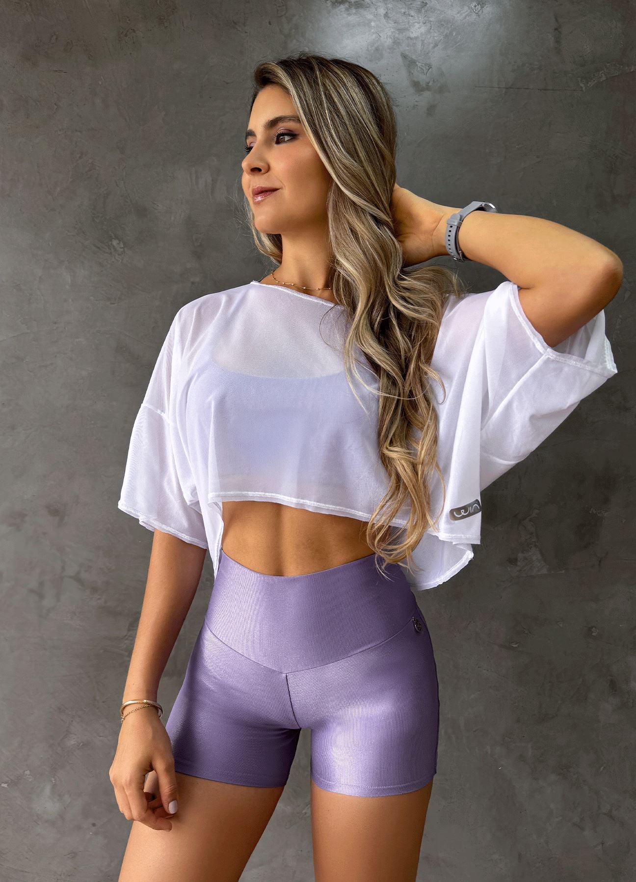 T-SHIRT CROP PERFECT-BLANCO T-SHIRTS WIN