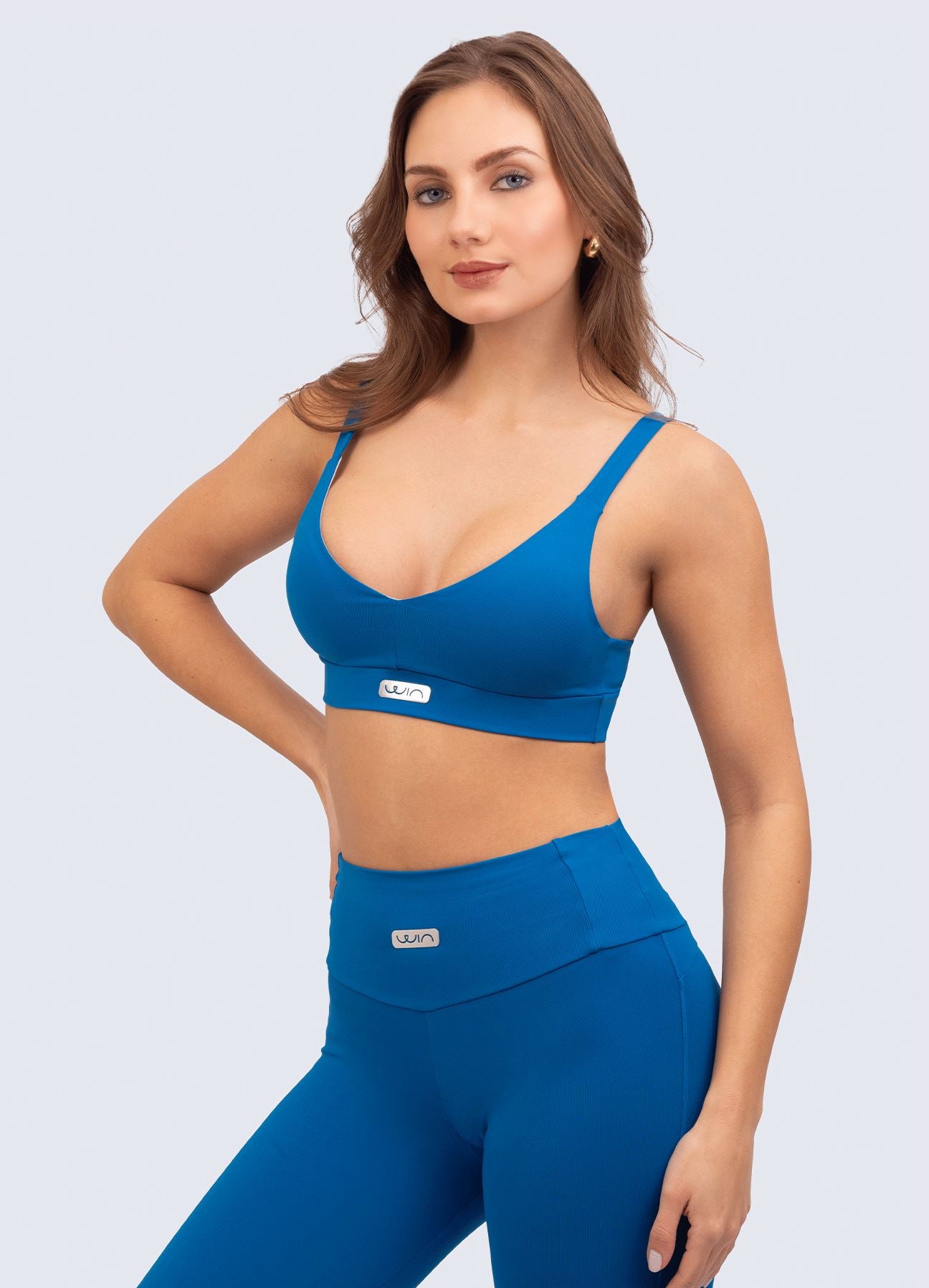 TOP EMANA LET’S GO-AZULINO TOPS WIN ROPA DEPORTIVA