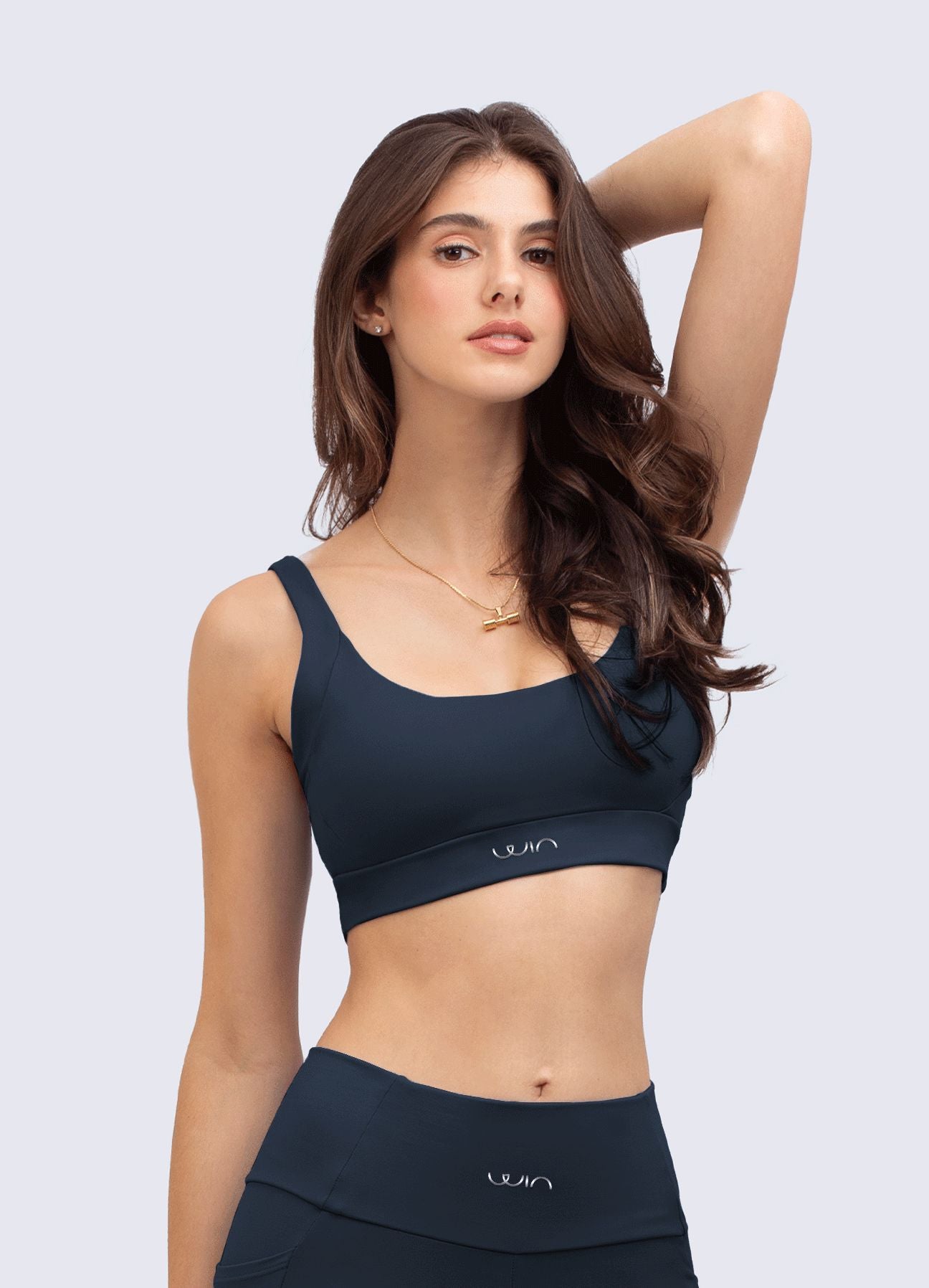 TOP EMANA NO LIMITS - AZUL MARINO TOPS WINropadeportiva