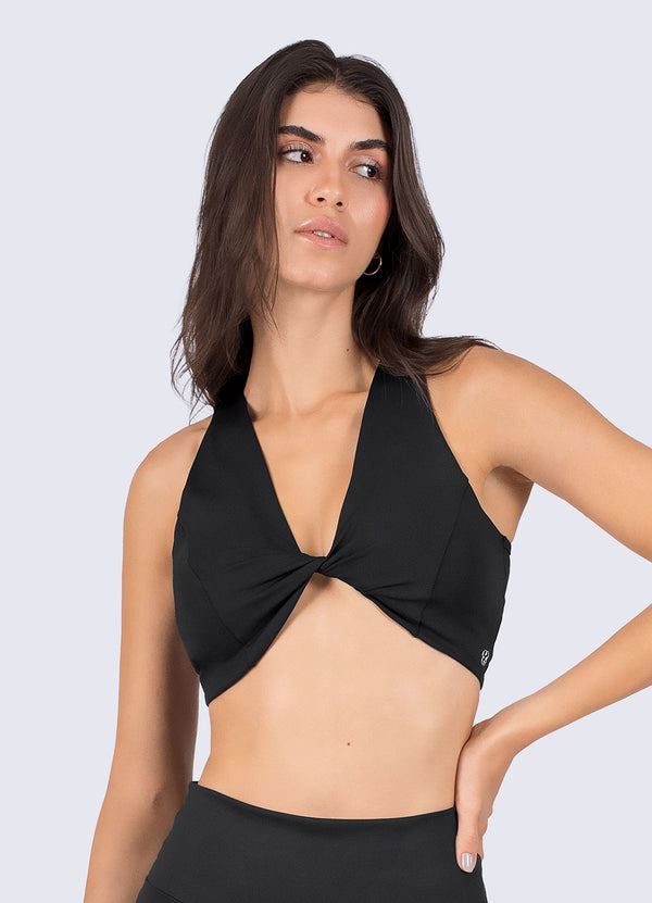 TOP EMANA PILATES - NEGRO TOPS WIN ROPA DEPORTIVA Negro S