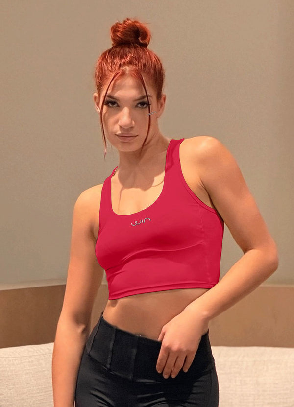 TOP EMANA PLAY - ROJO TOPS WIN ROPA DEPORTIVA Rojo S