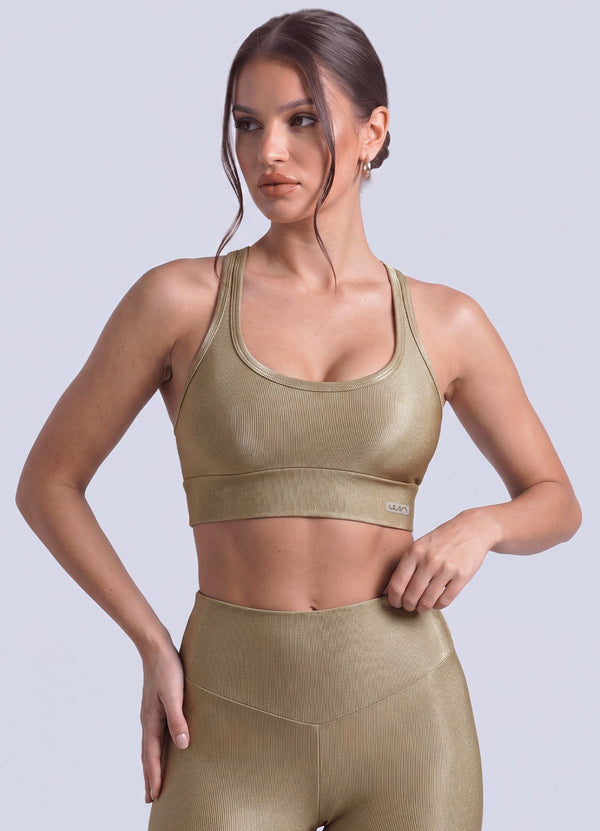 TOP EMANA RADIANCE - VERDE HOJA TOPS WIN ROPA DEPORTIVA VERDE HOJA S