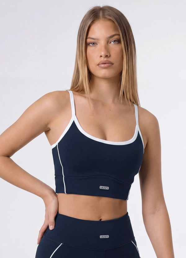 TOP EMANA RECOVER - AZUL MARINO TOPS WIN ROPA DEPORTIVA AZUL MARINO S