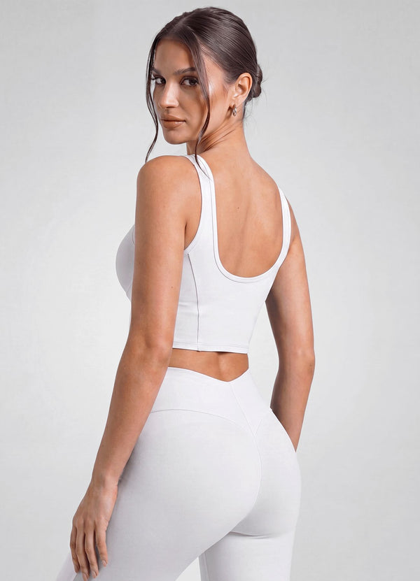 TOP EMANA STUDIO - BLANCO TOPS WIN ROPA DEPORTIVA