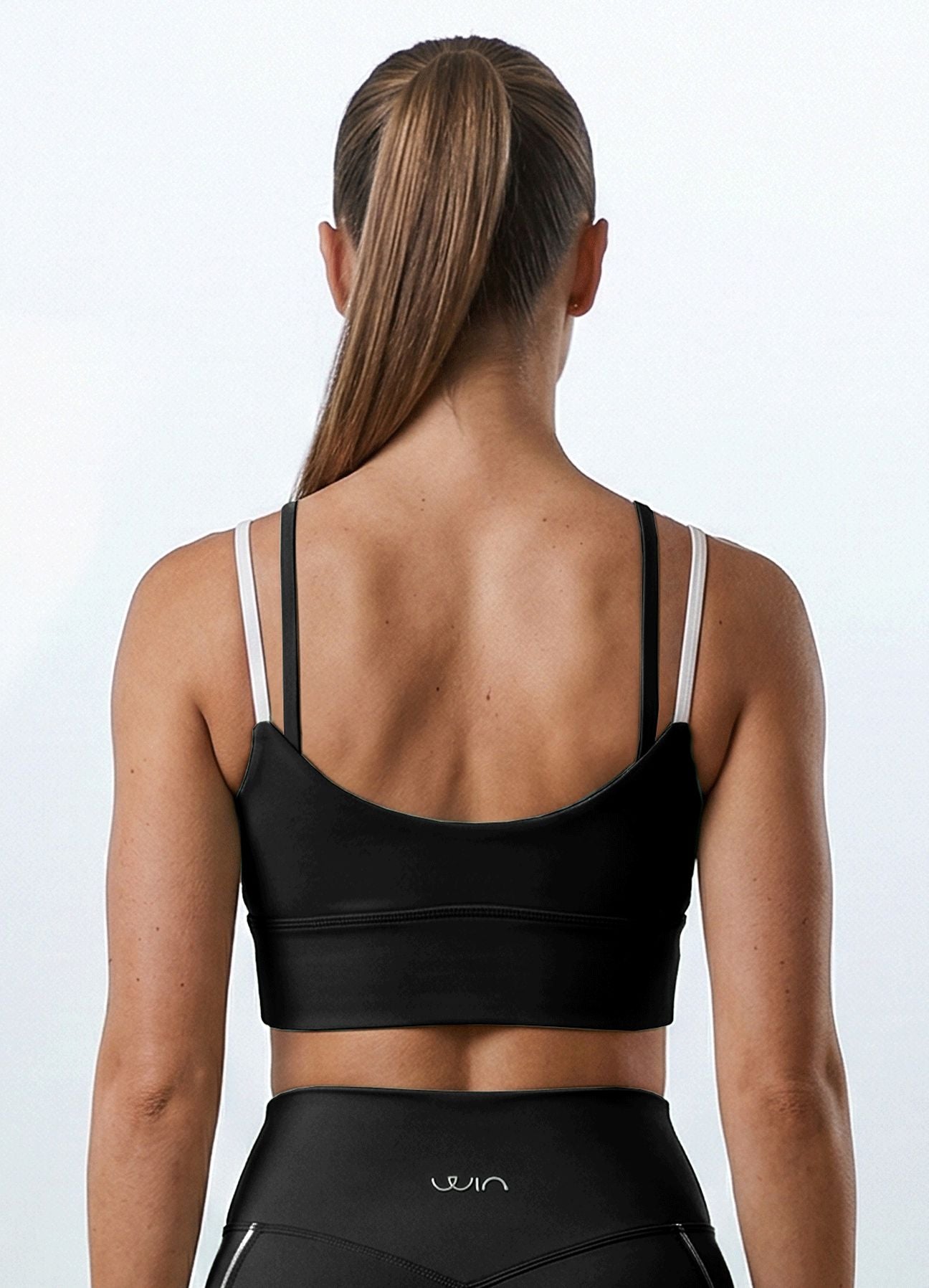 TOP EMANA SUPPORT - NEGRO TOPS WIN ROPA DEPORTIVA