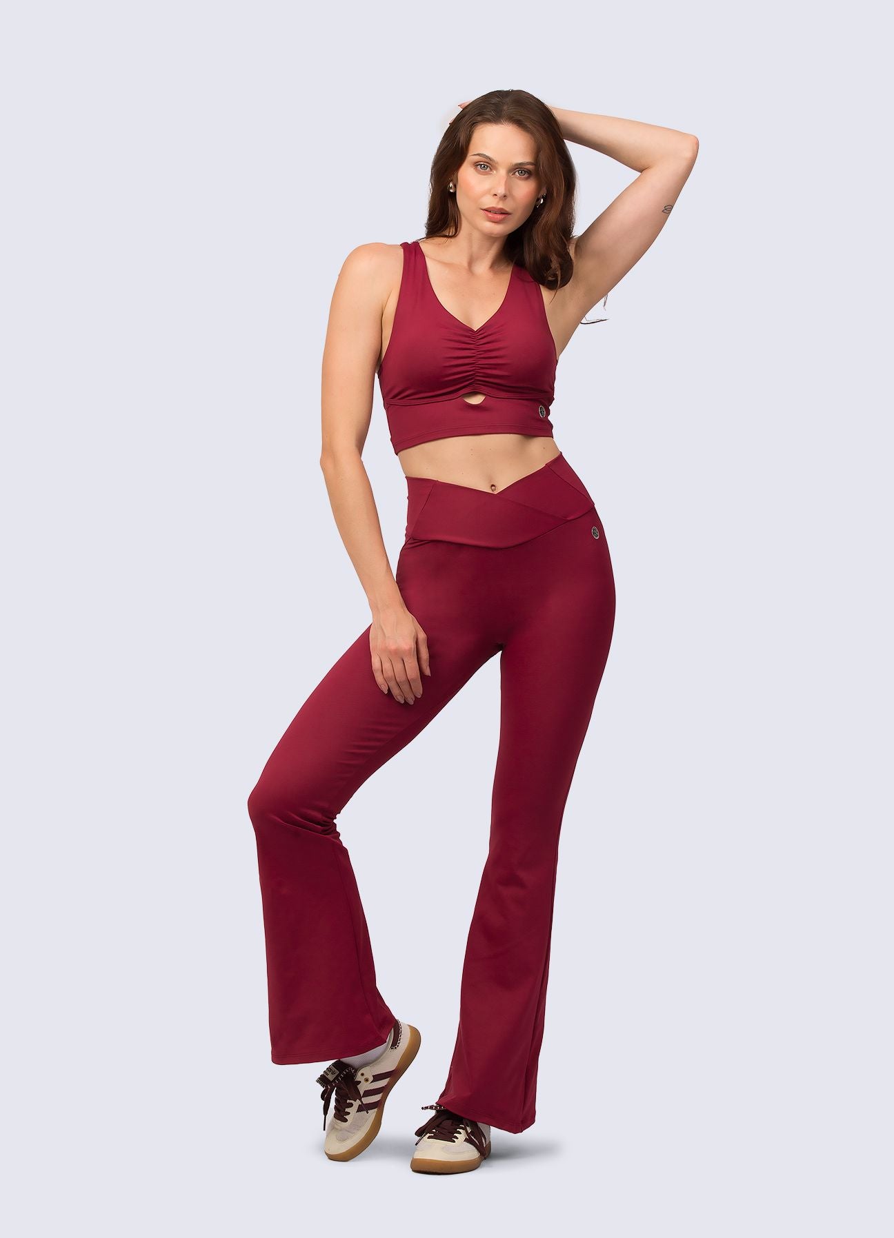 TOP EMANA ULTRA - ROJO OSCURO TOPS WIN ROPA DEPORTIVA