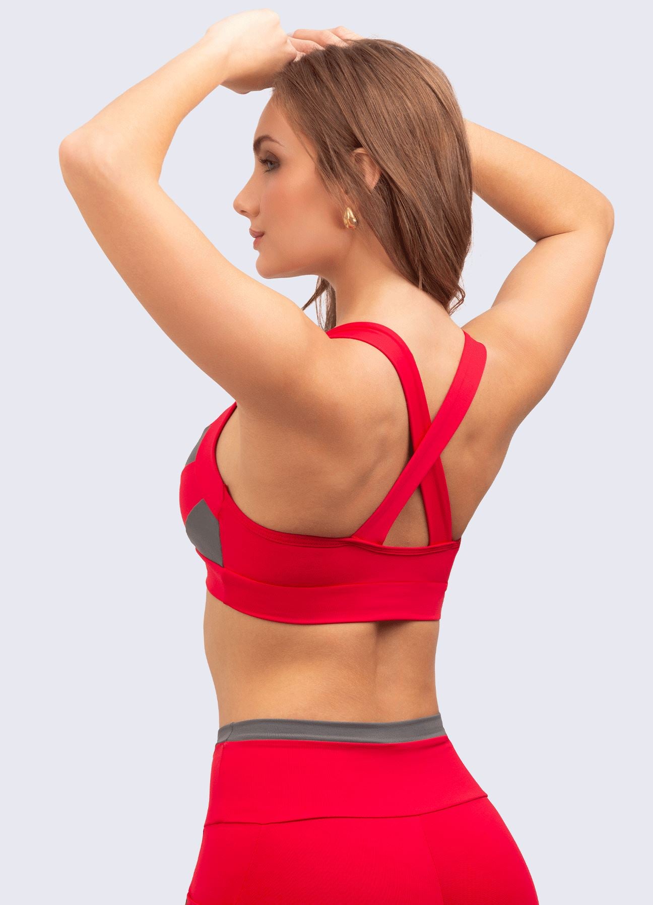 TOP NEVER STOPS-ROJO TOPS WIN ROPA DEPORTIVA