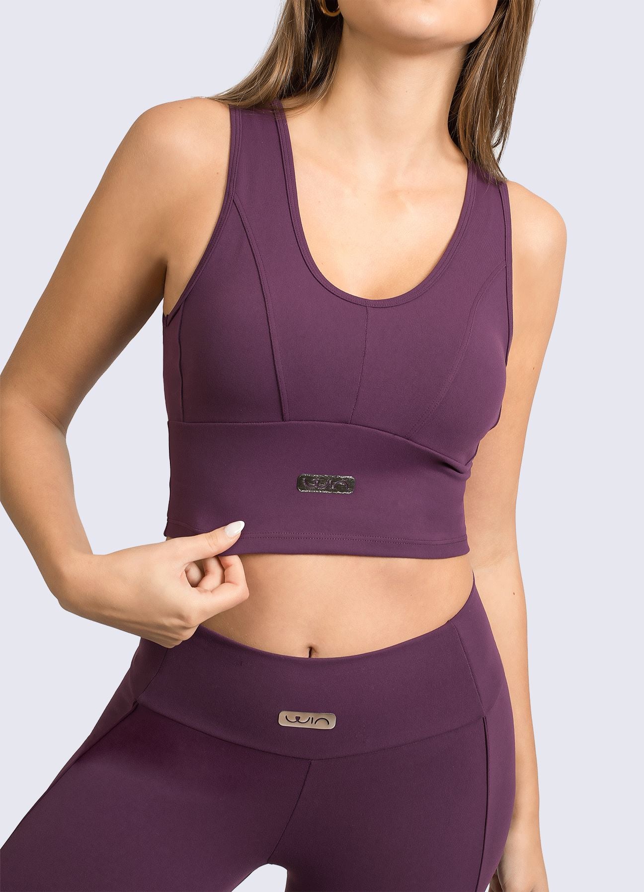 TOP SUPLEX BEAT - MORADO OSCURO TOPS WIN ROPA DEPORTIVA