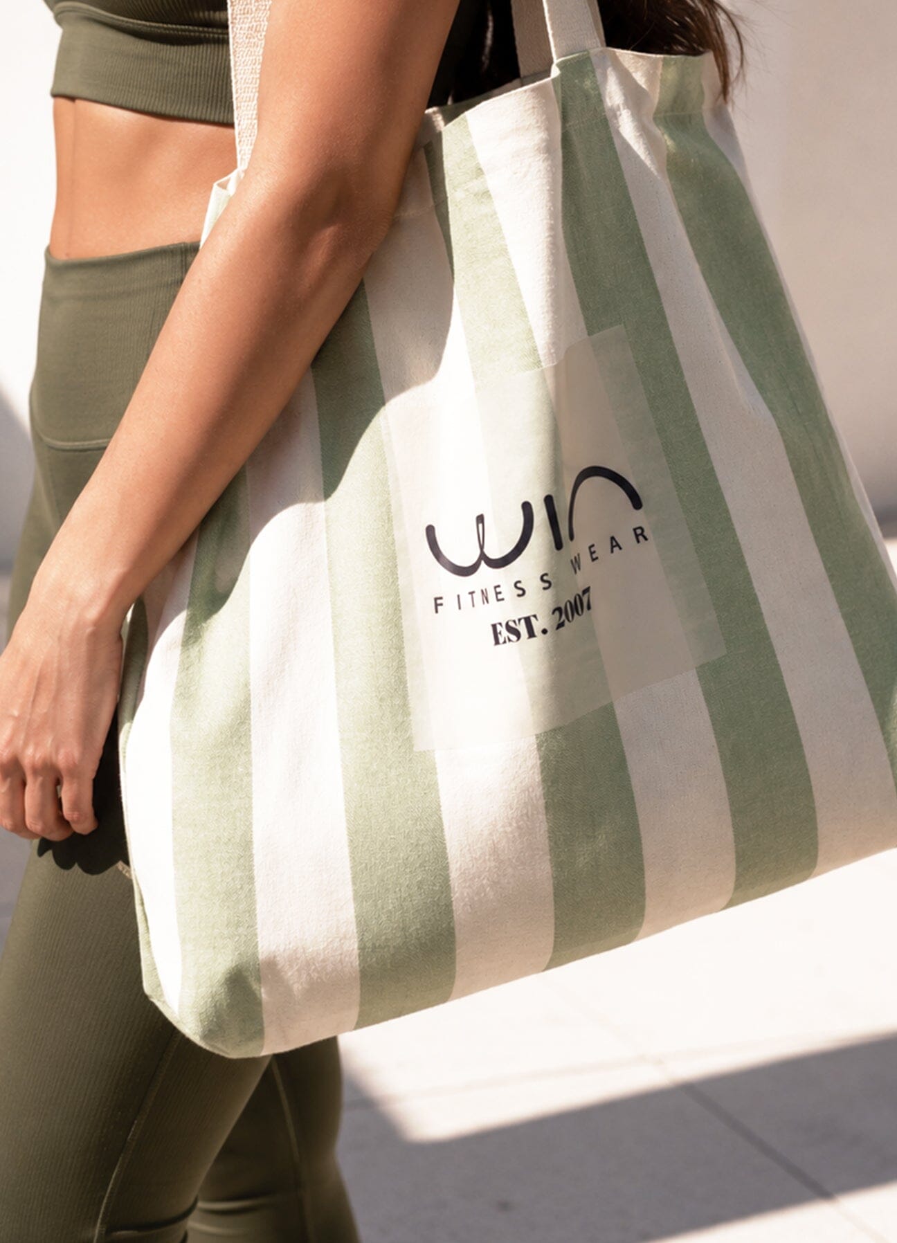 TOTE BAG STUDIO - VERDE ACCESORIOS WIN ROPA DEPORTIVA