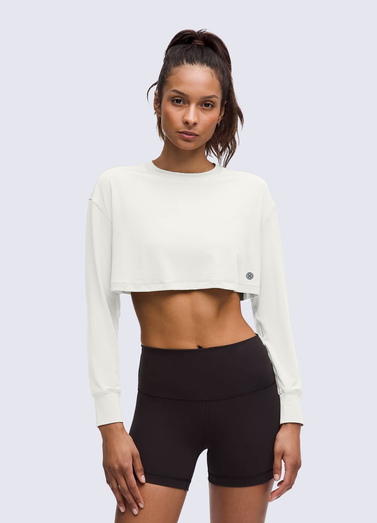 TSHIRT CROP SUPERNOVA - IVORY T-SHIRT WIN ROPA DEPORTIVA IVORY S